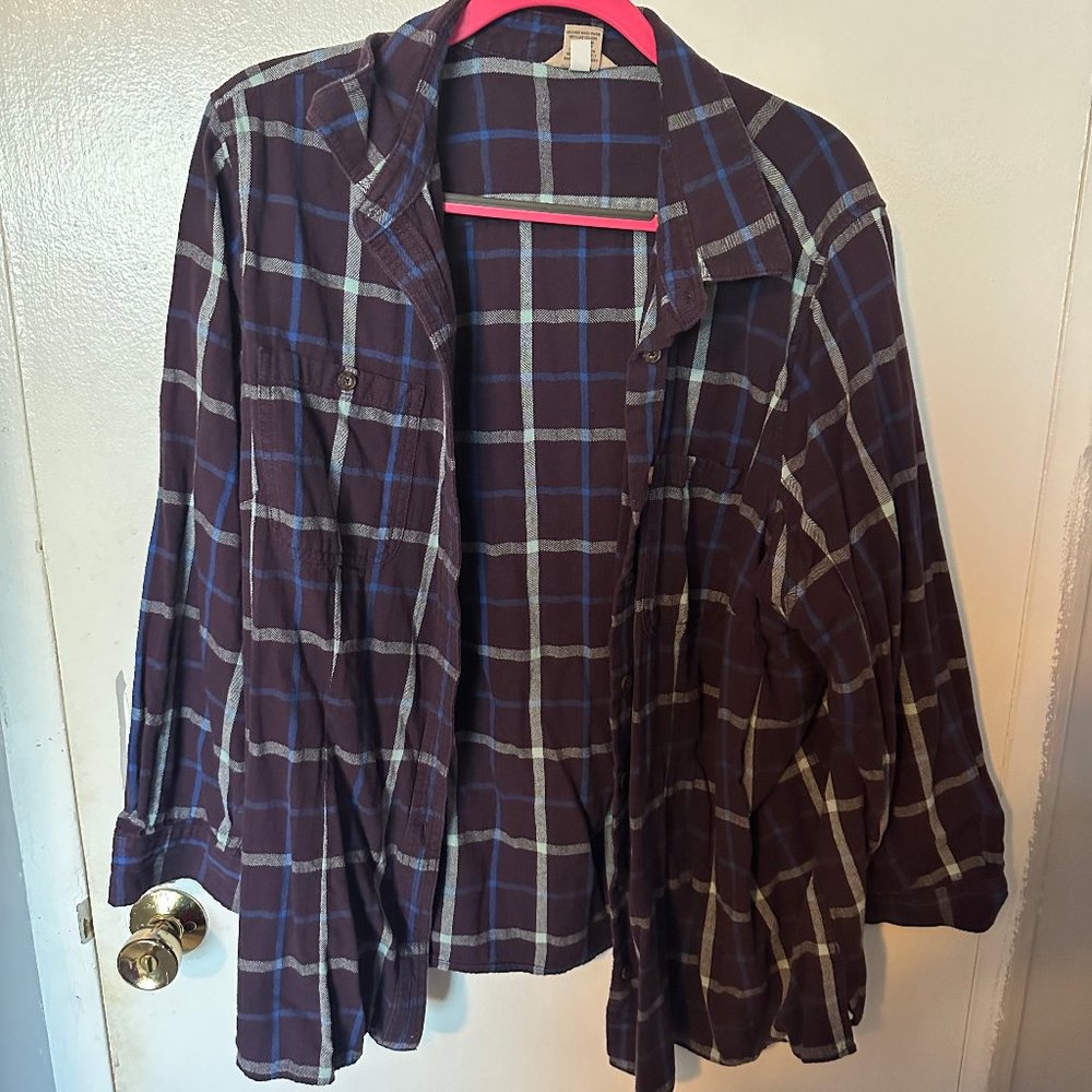 Soft Purple Flannel Shirt - Duluth Trading